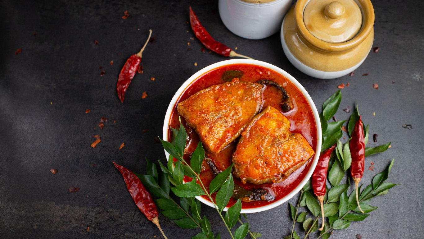 Bengali Fish And Rice Lunch Culture