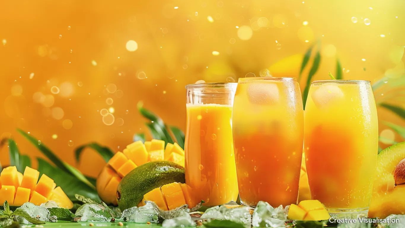 Mango drinks for summer - B Natural