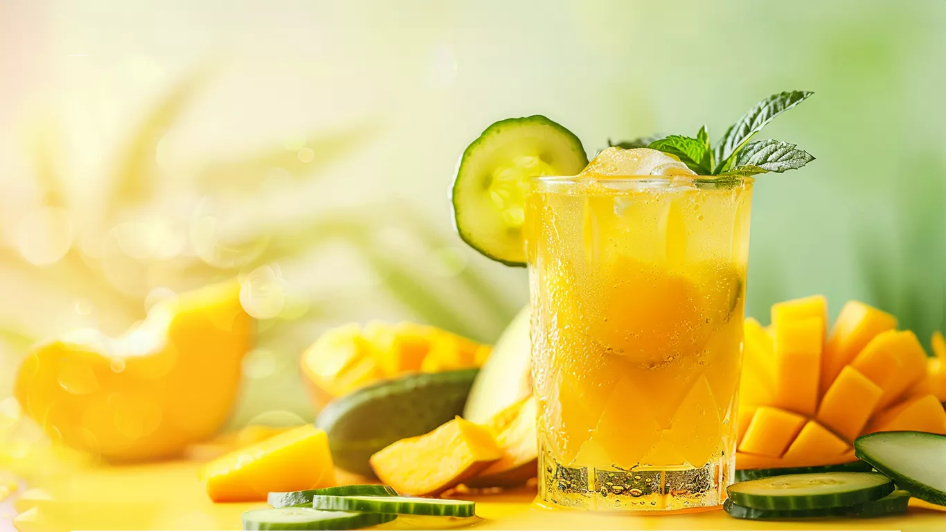 Mango Mule Mocktail | B Natural