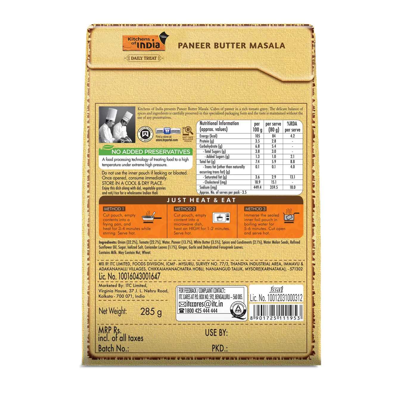 Paneer Butter Masala