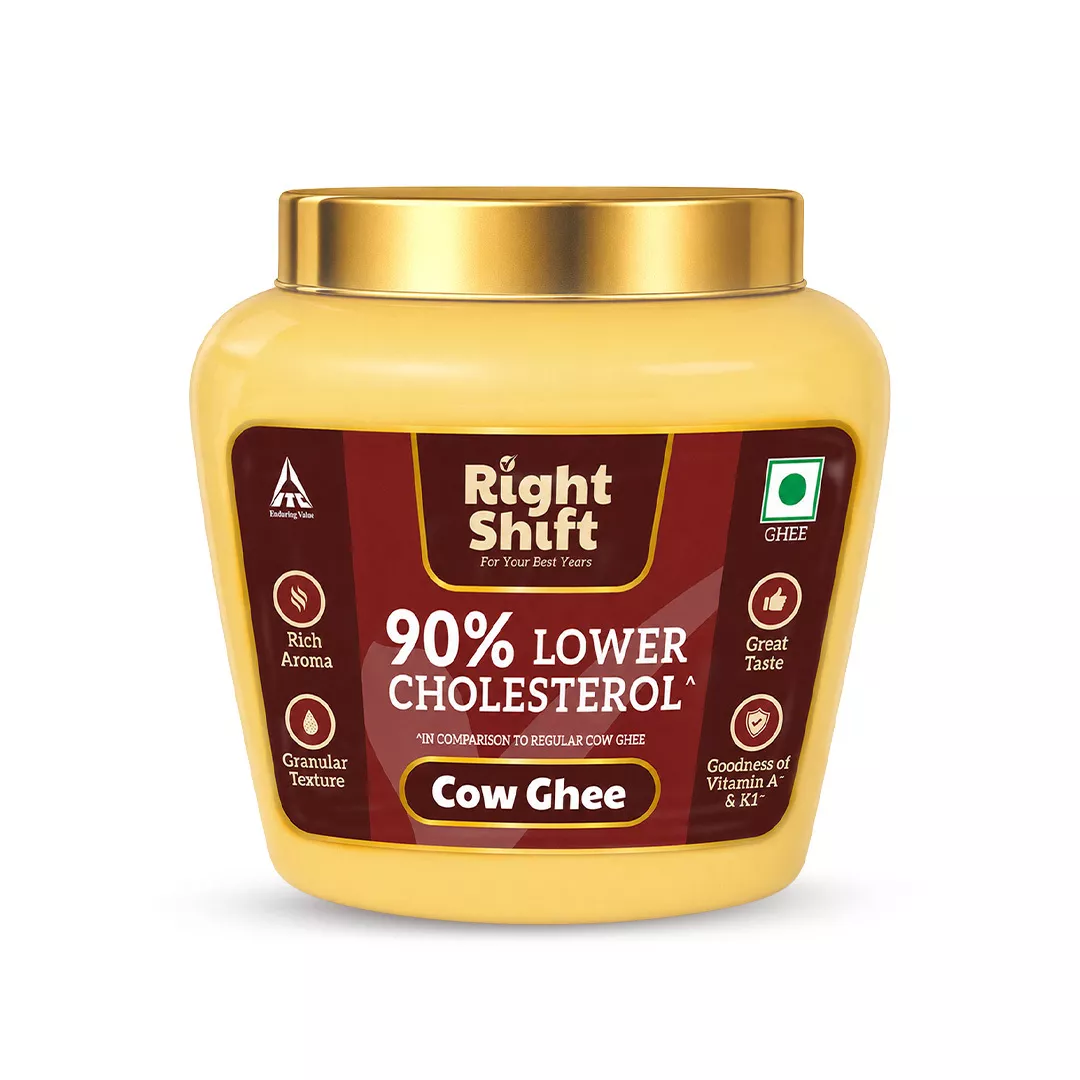 90% Lower Cholesterol Cow Ghee
