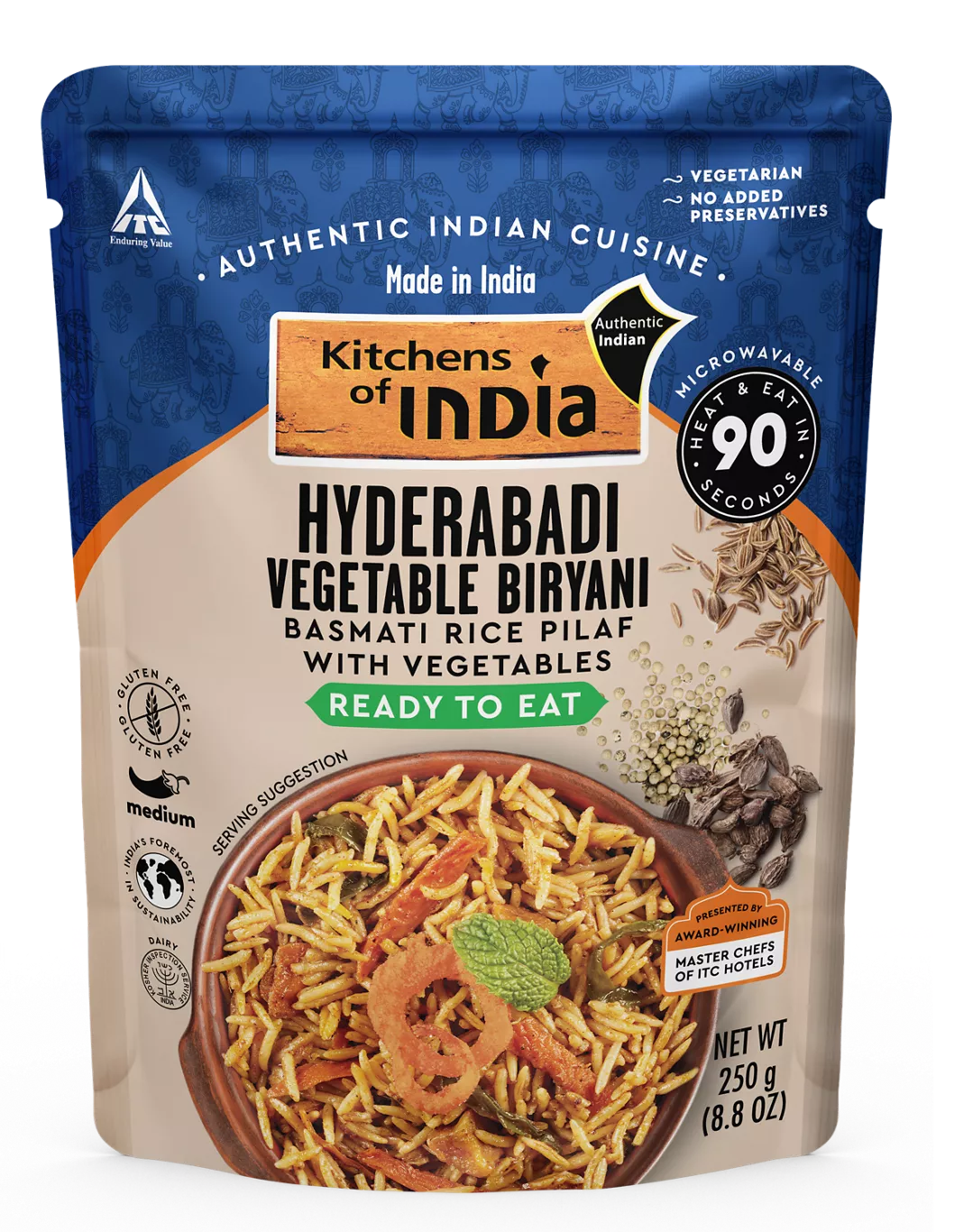 Hyderabadi Vegetable Biryani
