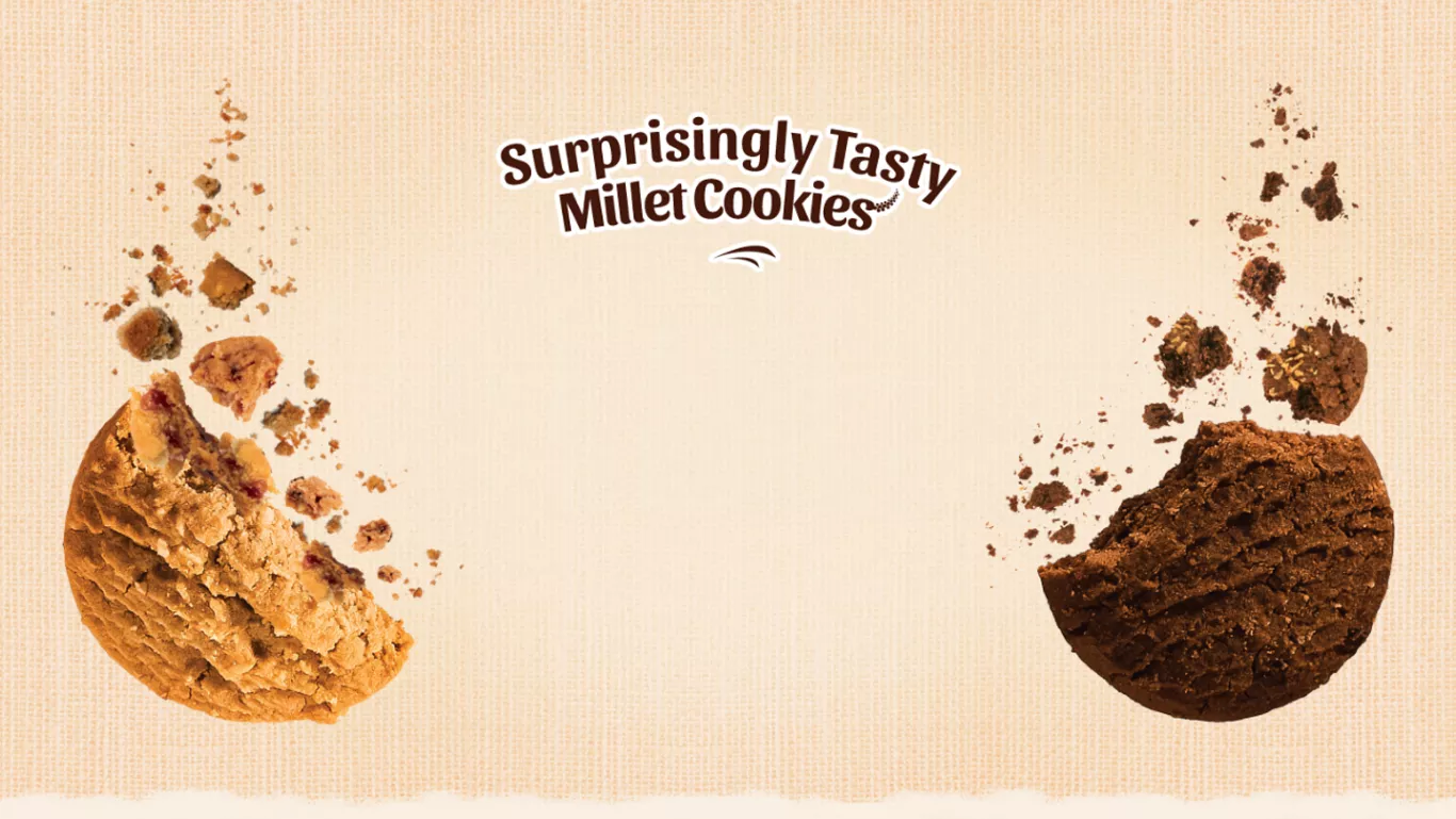 Miillet cookies and Biscuits