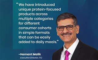 ITC bets big on protein-rich foods, eyes fast-growing health segment market