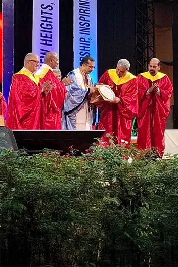 ITC Chairman honoured with the prestigious Sir Jahangir Ghandy Medal for Industrial and Social Peace
