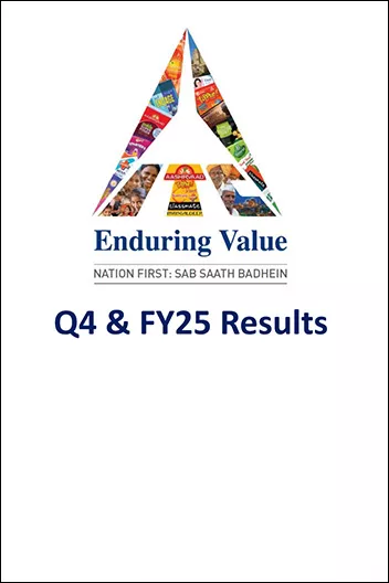 ITC Quarterly Presentation Q4 FY 24-25