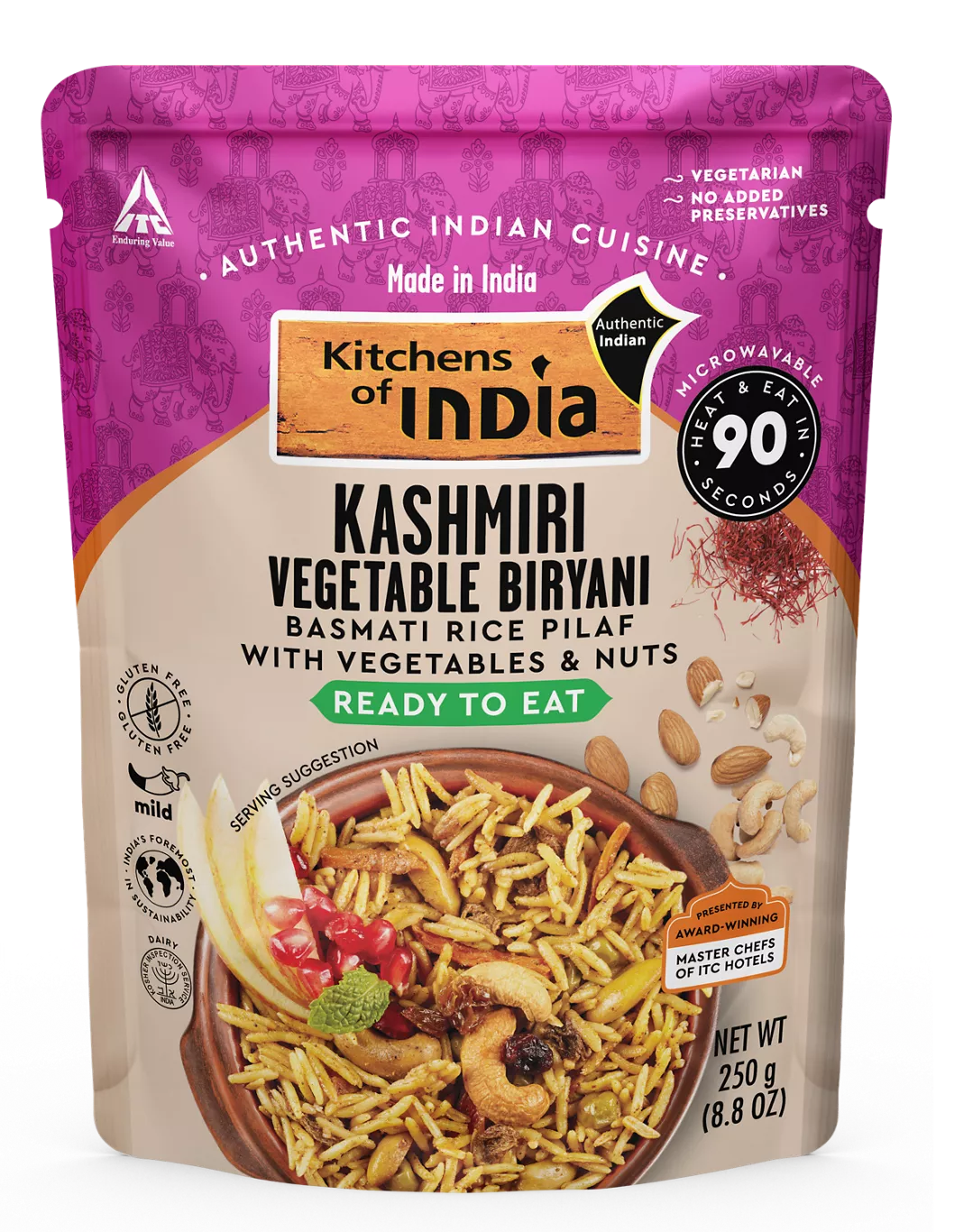 Kashmiri Vegetable Biryani