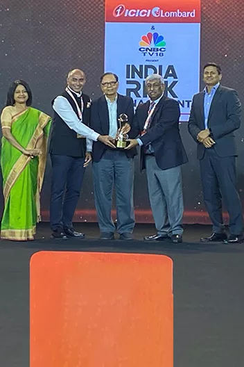 ITC Limited honoured "Masters of Risk" award in the FMCG category at India Risk Management Awards 2025