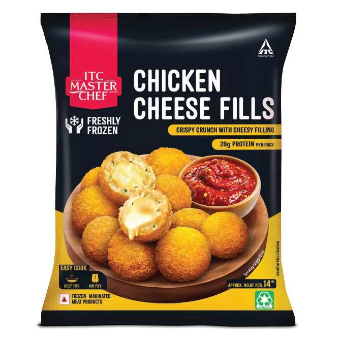 Packshot Chicken Cheese Fills 280gm