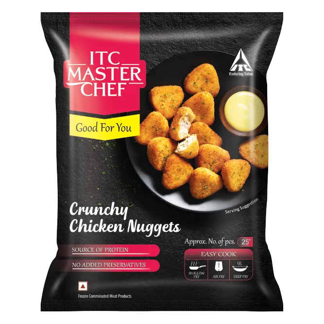 Packshot Crunchy Chicken Nuggets 450gms