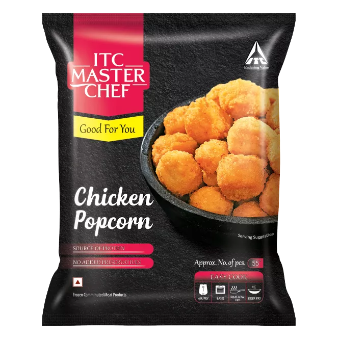 Packshot Crunchy Chicken Popcorn 500gms