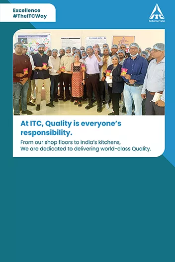 Quality Week at ITC Foods