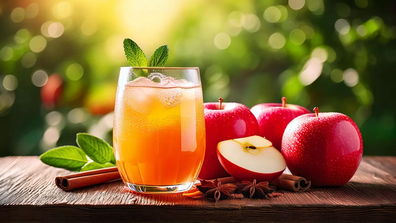  Apple Cinnamon Mocktail | B Natural