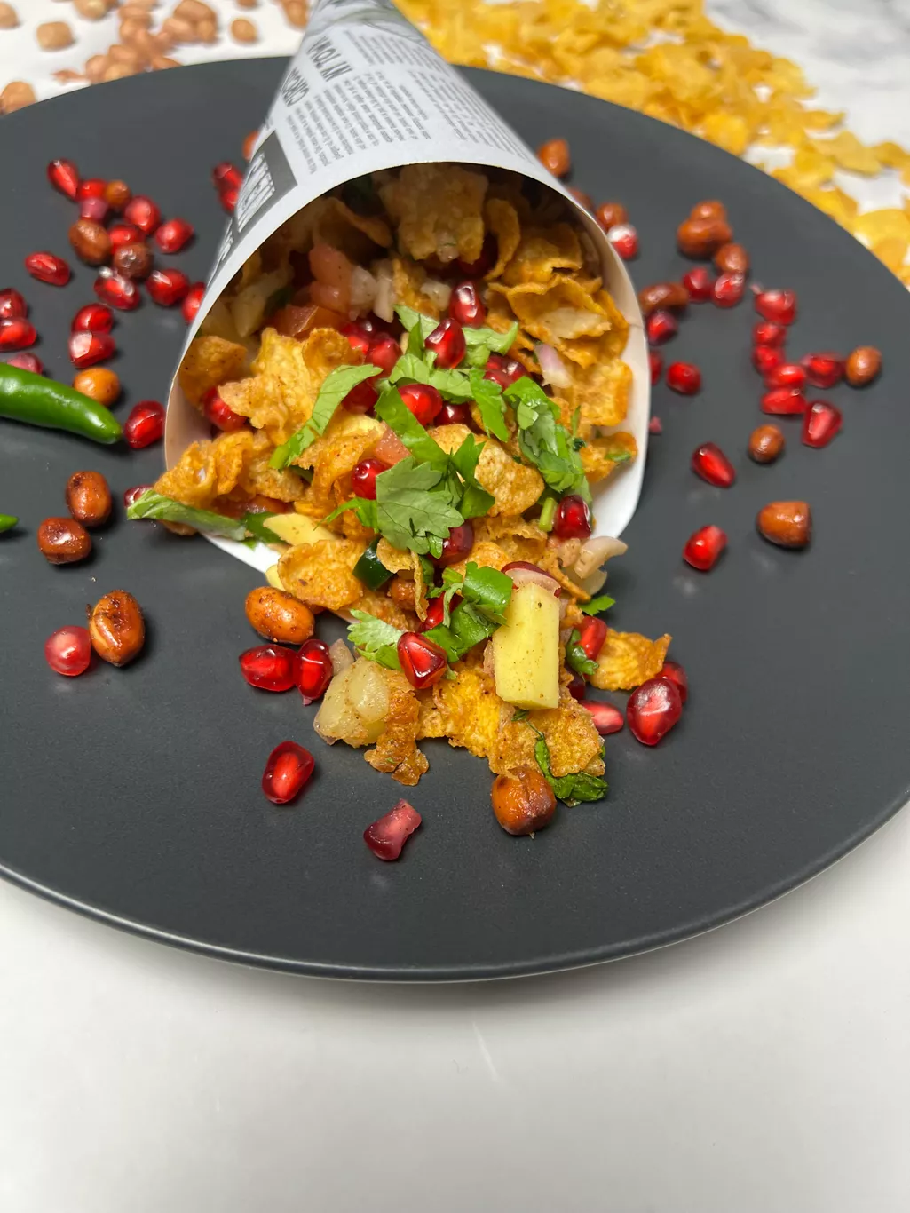 Cornflakes Bhel: How to make masala cornflakes bhel | Foodies Only