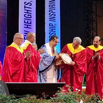 Mr. Sanjiv Puri, Chairman of ITC, was honoured with Sir Jahangir Ghandy Medal