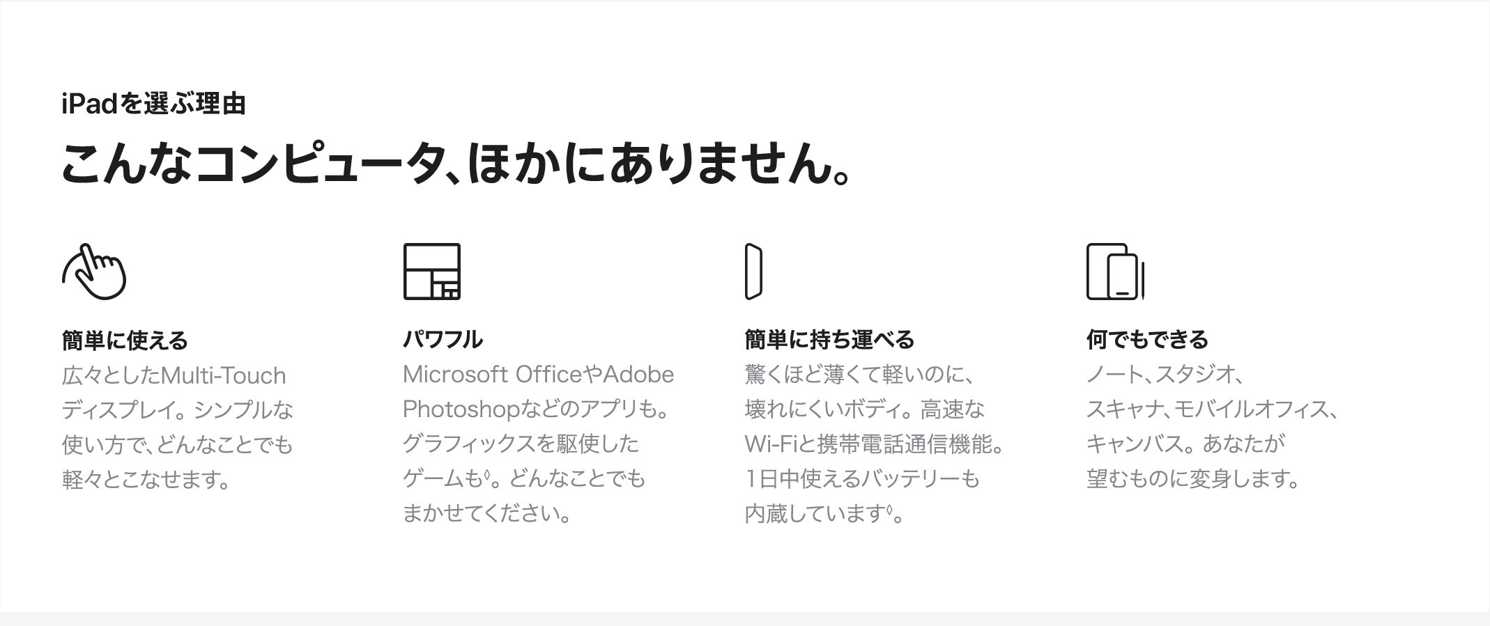 Ipad の製品情報 Au 法人 ビジネス向け Kddi株式会社