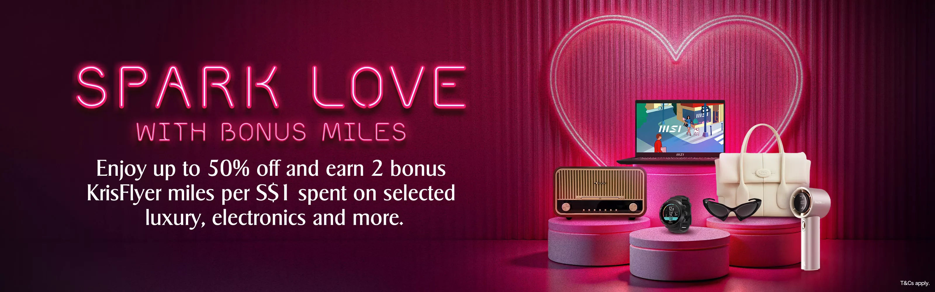 KrisShop Spark Love With Bonus Miles