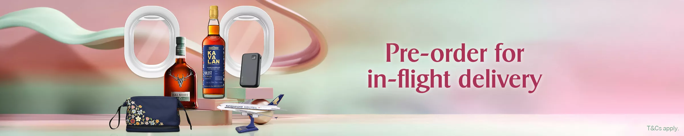 KrisShop Pre-Order For In-Flight Delivery