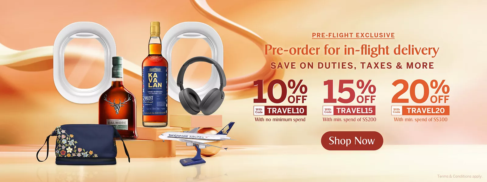 KrisShop Pre-Order For In-Flight Delivery