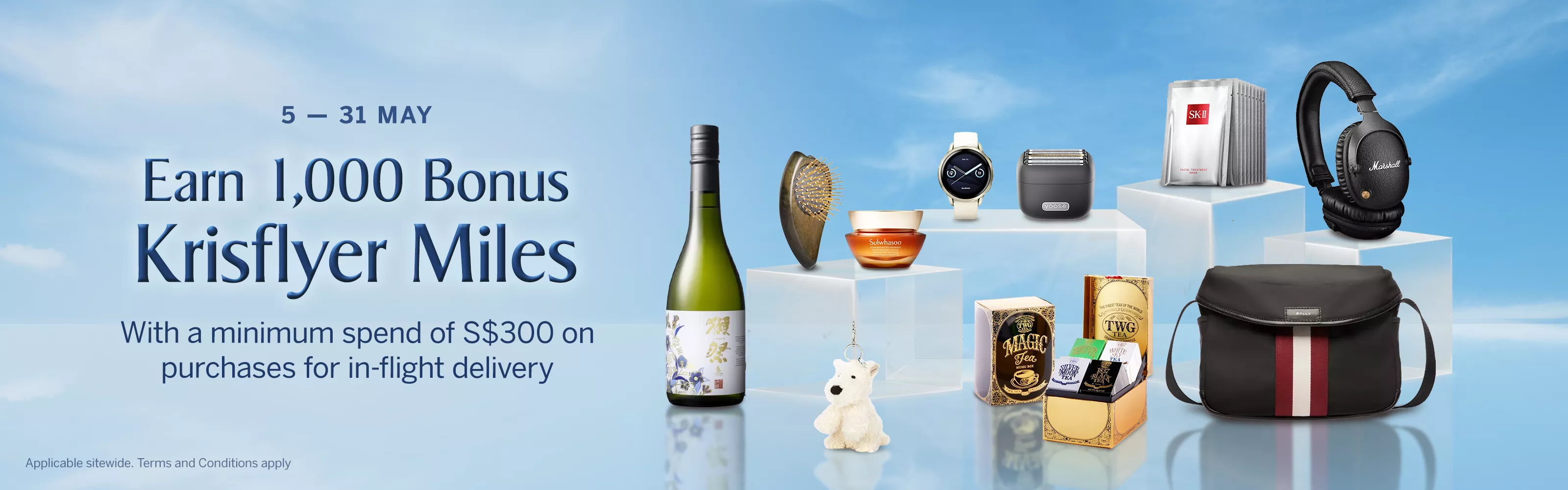KrisShop Bonus Miles Promotion