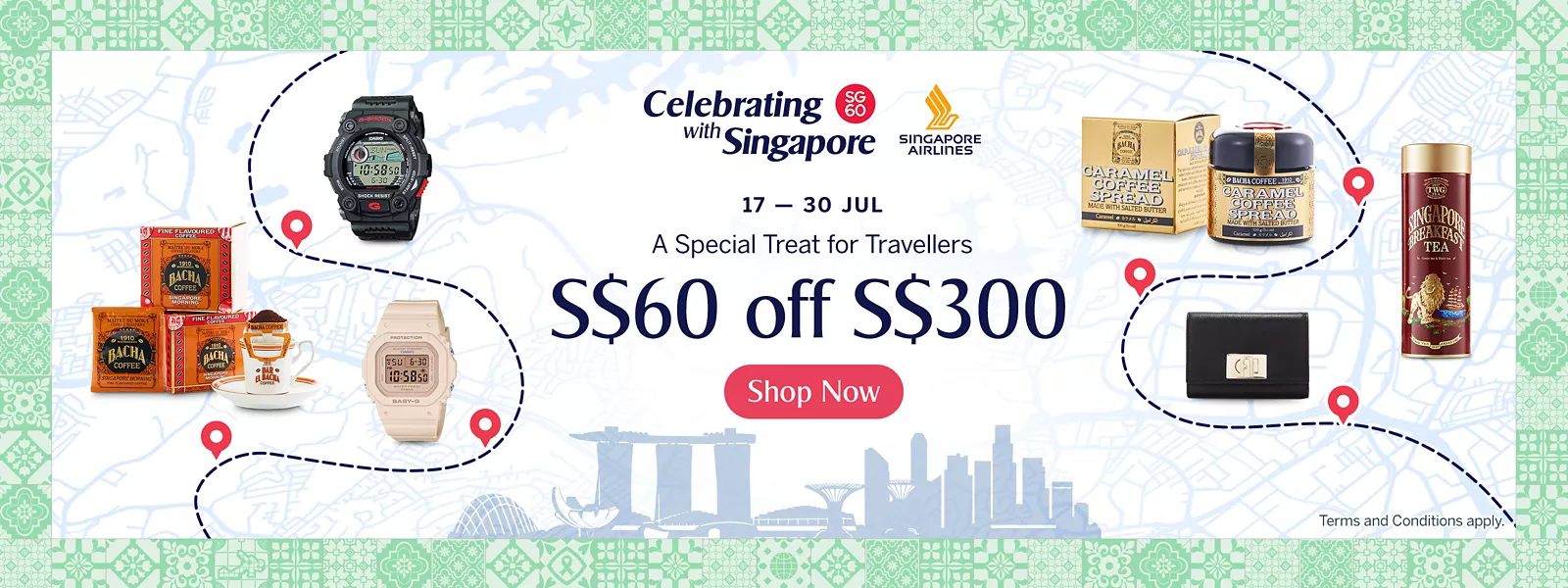 Celebrate SG60 on KrisShop