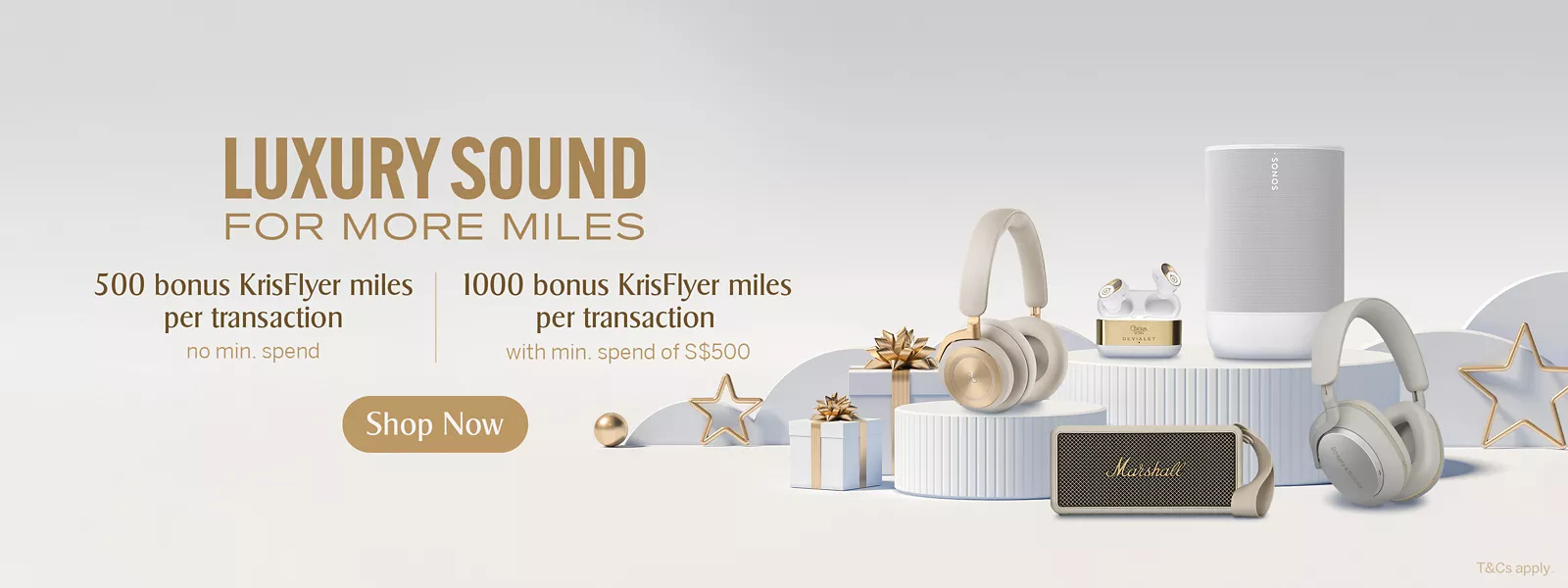 KrisShop Luxury Sound For More Miles