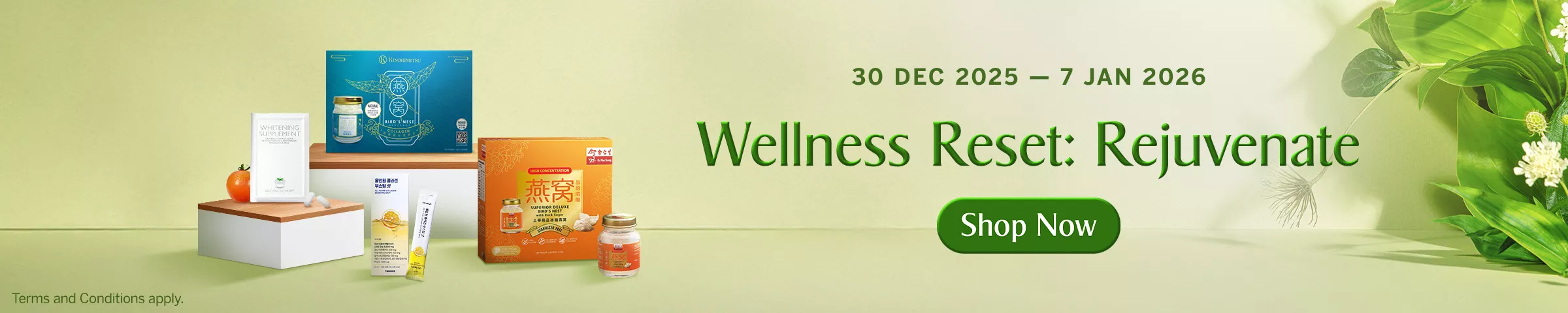 KrisShop Wellness Reset: Rejuvenate