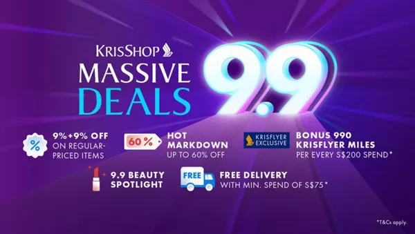 KrisShop 9.9 Massive Deals - up to 18% off | up to 60% off markdowns ...