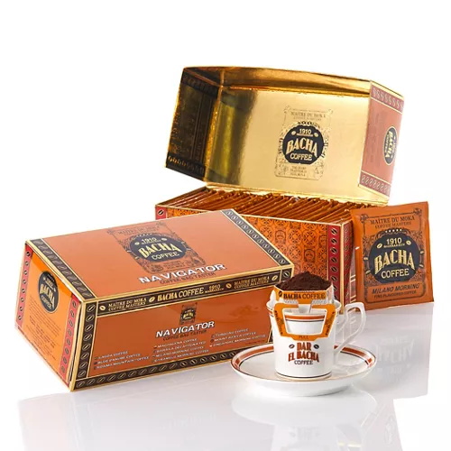 BACHA COFEE　NAVIGATOR BACHA COFFEE NAVIGATOR COFFEE BAG TASTER - 25 BAGS