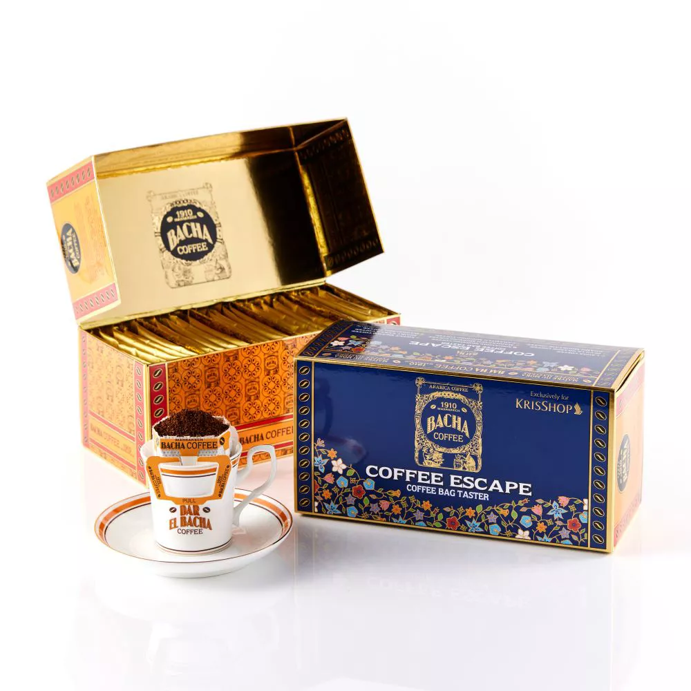 BACHA COFFEE バシャコーヒー　krisshop限定　30包 COFFEE ESCAPE BAG TASTER 30 BAGS BY BACHA COFFEE X SINGAPORE