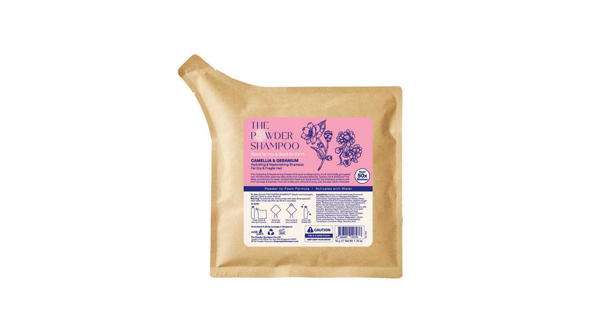 THE POWDER SHAMPOO FOR DRY & FRAGILE HAIR REFILL 50G | KRISSHOP ...