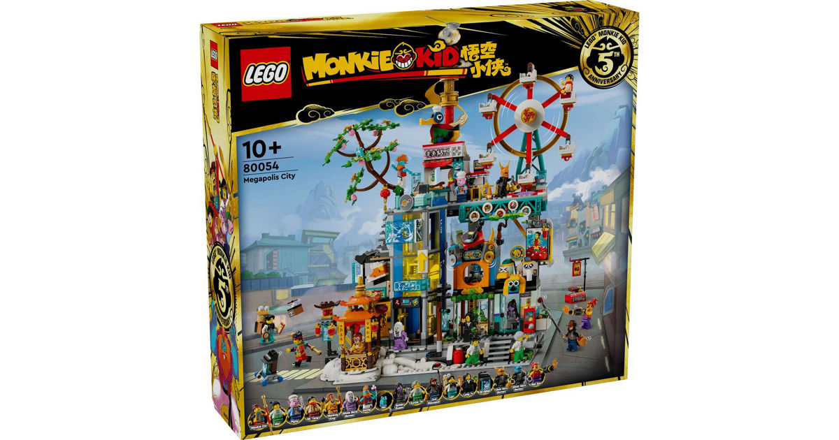 Lego Monkie Kid Megapolis City 5Th Anniversary | KRISSHOP - SINGAPORE ...