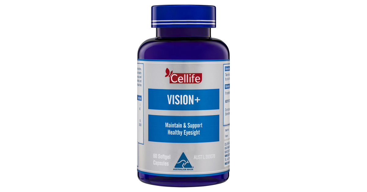 Cellife Vision+ 60 Caps | KRISSHOP - SINGAPORE AIRLINES