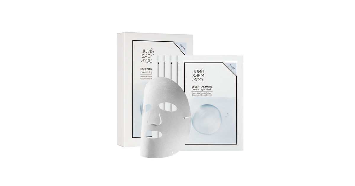 JUNGSAEMMOOL ESSENTIAL MOOL CREAM LIGHT MASK SET(5P) | KRISSHOP ...