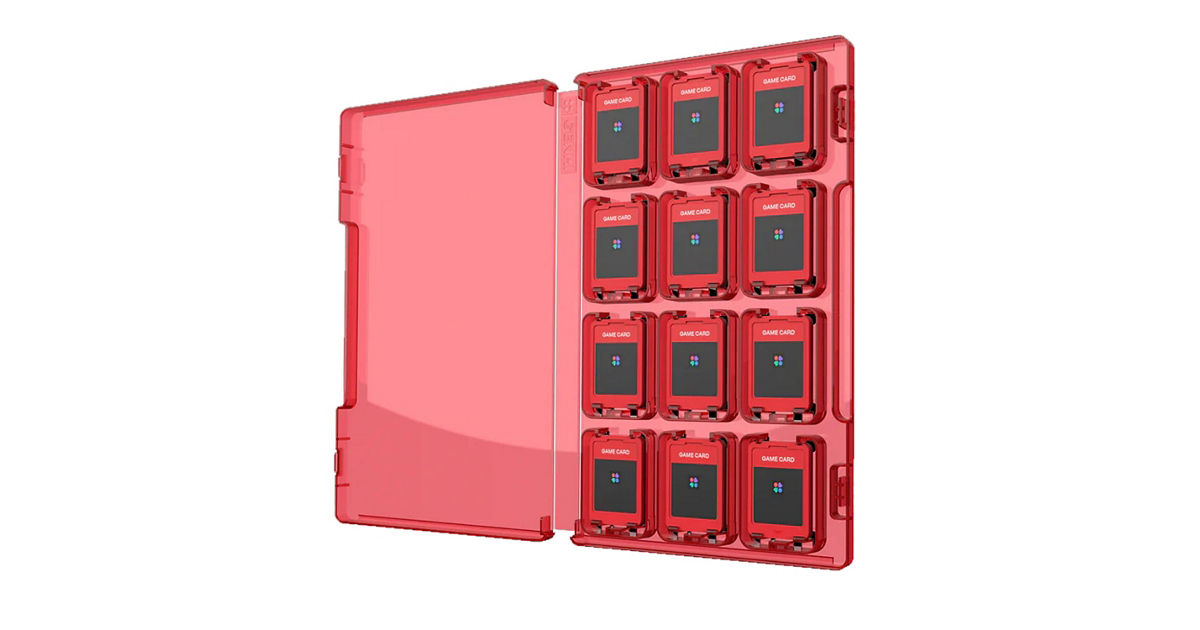 GENKI MIMIC CHEST GAME CARTRIDGE STORAGE CASE FOR NINTENDO SWITCH 2 ...