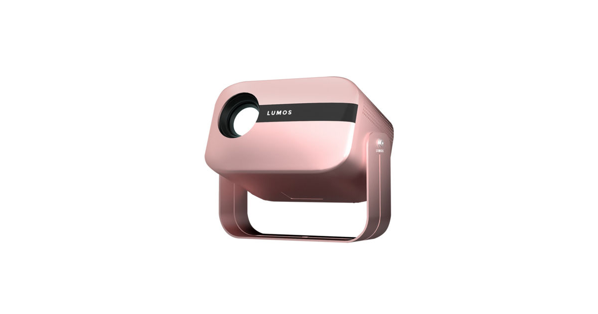 LUMOS FLOAT HOME CINEMA PROJECTOR (PINK) | KRISSHOP - SINGAPORE AIRLINES