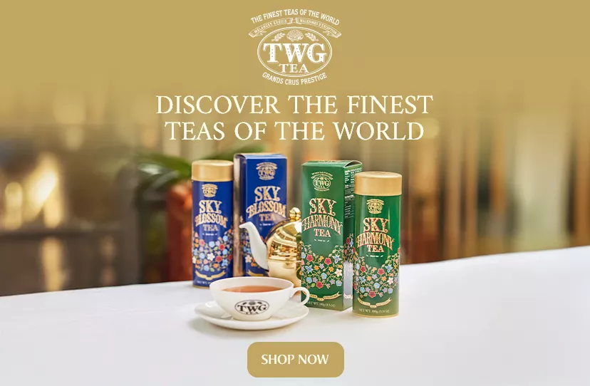 SKY BLOSSOM TEA 100GM BY TWG X SINGAPORE AIRLINES