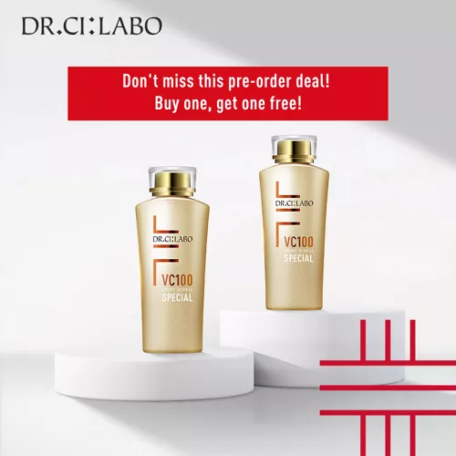 DR.CI:LABO VC100 ESSENCE LOTION EX SPECIAL 150ML (NEAR EXPIRY)