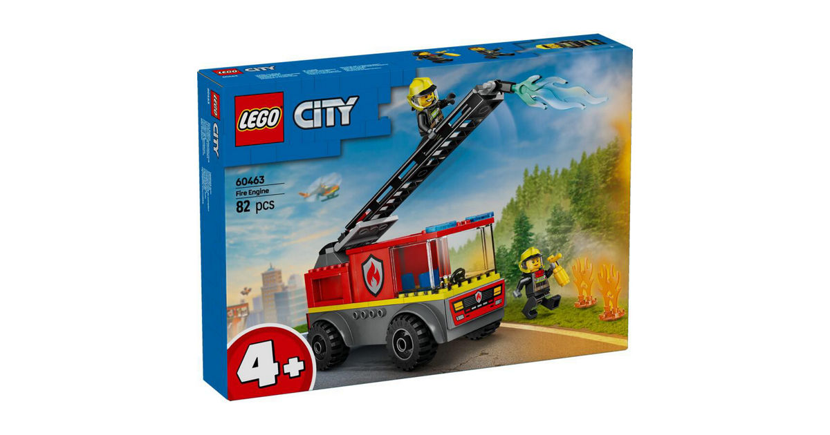 LEGO FIRE LADDER TRUCK | KRISSHOP - SINGAPORE AIRLINES