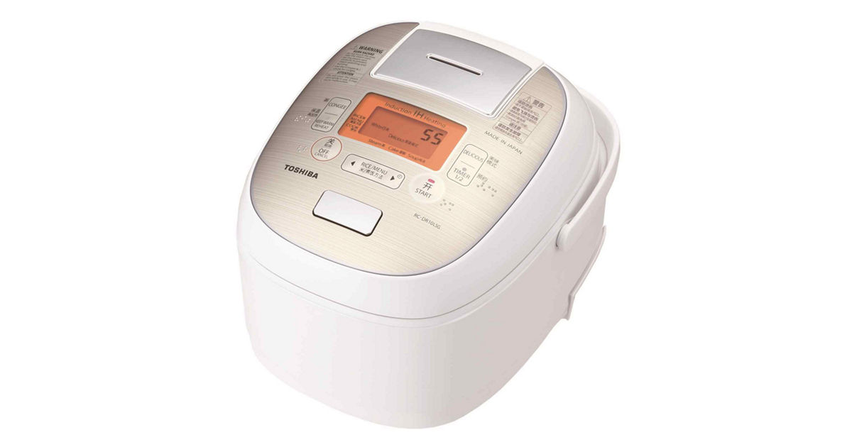 TOSHIBA RICE COOKER RC-DR18L(W)SG | KRISSHOP - SINGAPORE AIRLINES