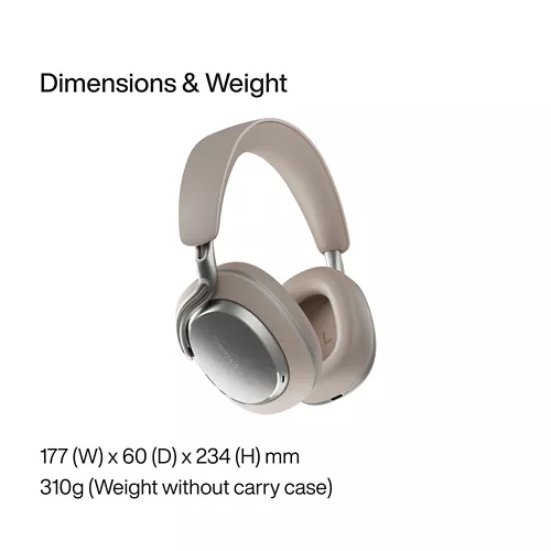 BOWERS & WILKINS PX8 S2 WARM STONE HEADPHONES