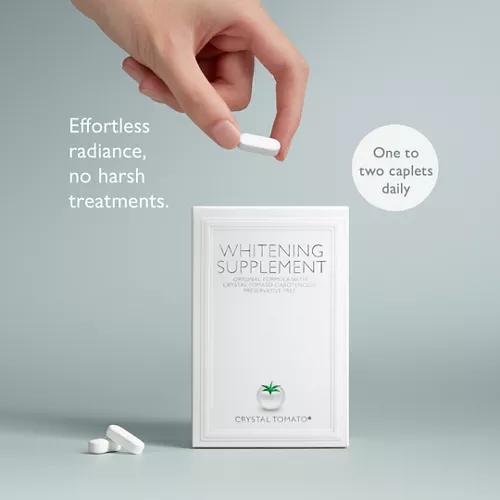 CRYSTAL TOMATO® WHITENING SUPPLEMENT 30 CAPLETS