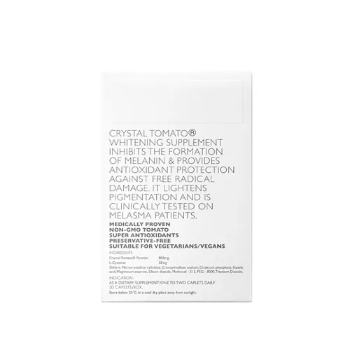 CRYSTAL TOMATO® WHITENING SUPPLEMENT 30 CAPLETS
