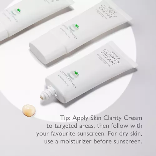 新品CRYSTAL TOMATOSKINCLARITY CREAM 30ml CRYSTAL TOMATO® SKIN CLARITY CREAM 30ML