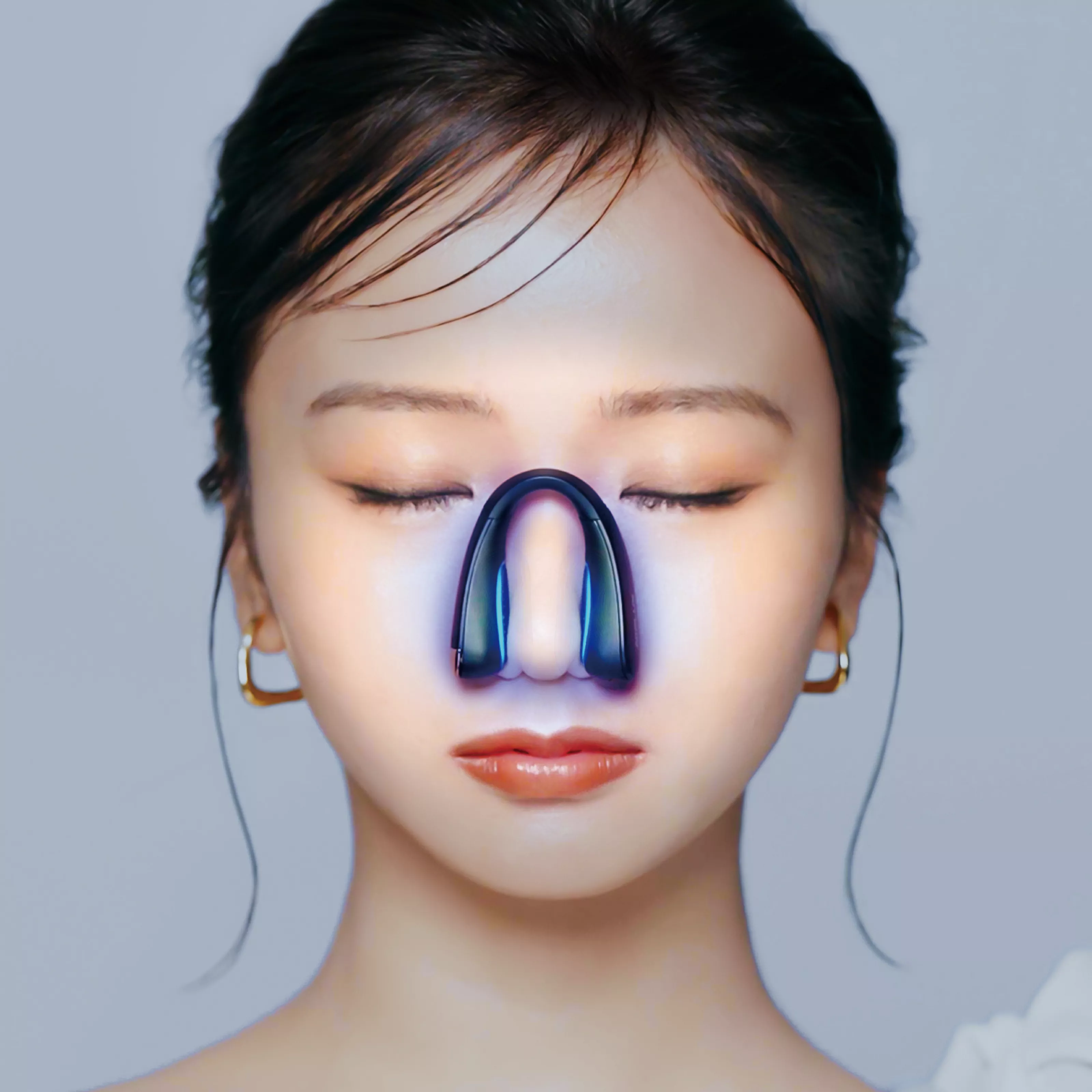 NIPLUX QNose 鼻　EMS QNose｜鼻専用EMS美顔器 ピンポイントで小鼻・鼻筋ケア ハリ感サポート