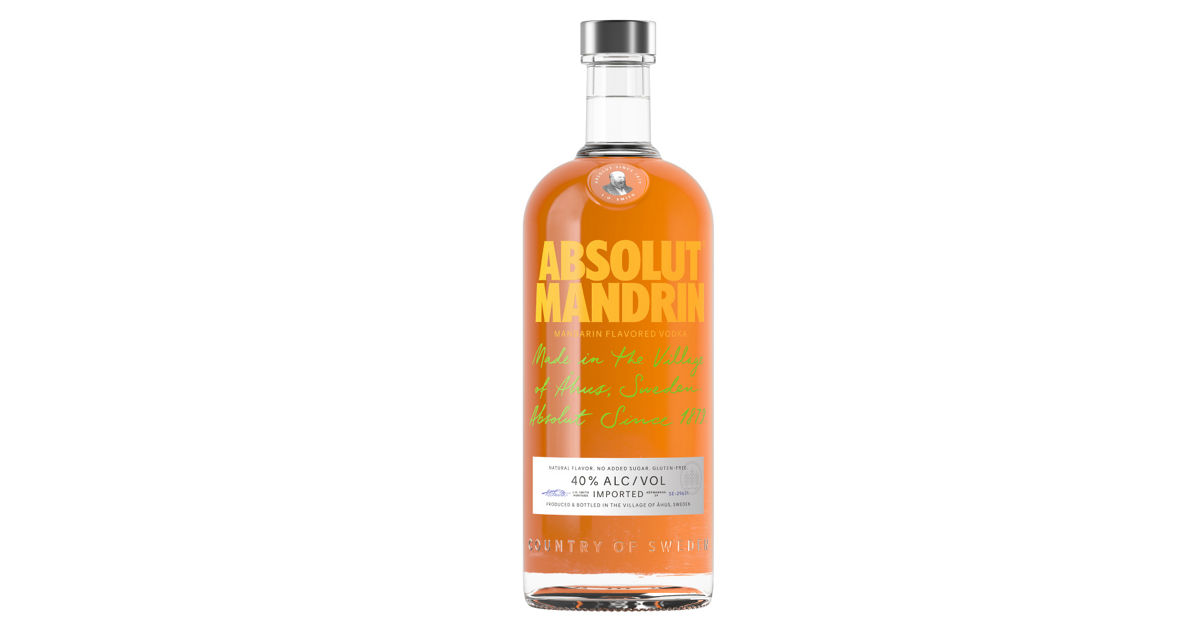 ABSOLUT VODKA MANDARIN 1L | KRISSHOP - SINGAPORE AIRLINES