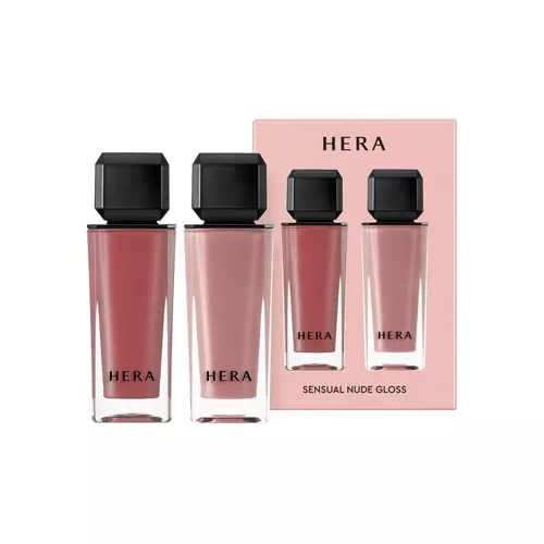 HERA SENSUAL NUDE GLOSS DUO(NO.415 BROWNIE BOY, NO.401 NUDIST)