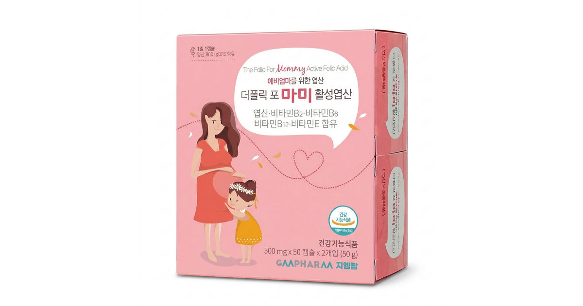 GMPHARM THE FOLIC FOR MOMMY ACTIVE FOLATE 800MCG DFE WITH VITAMIN B2 ...