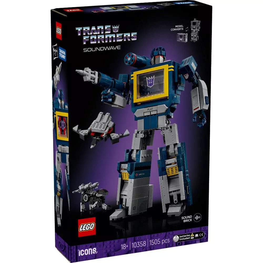 LEGO TRANSFORMERS: SOUNDWAVE