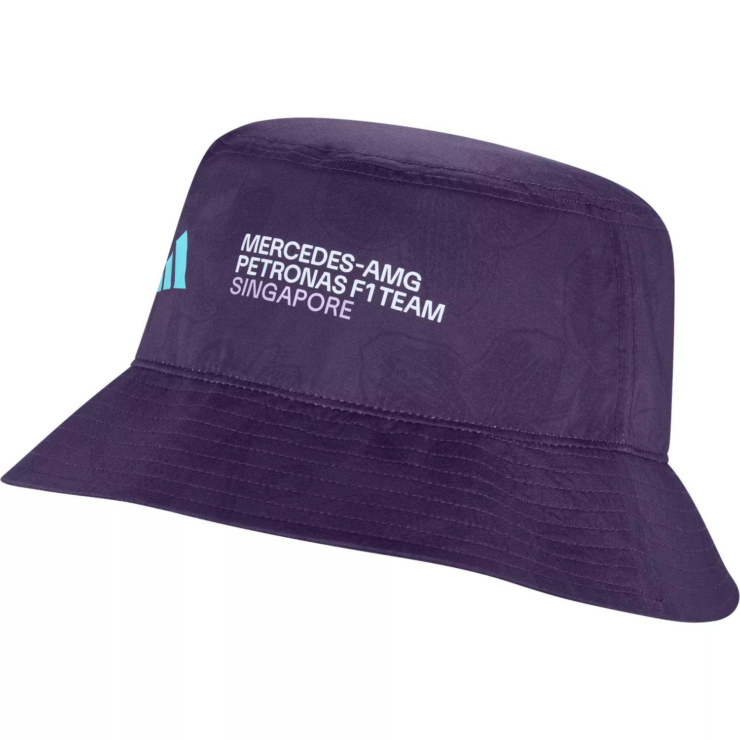 ADIDAS MERCEDES - AMG PETRONAS FORMULA 1 TEAM VANDA BLOOM BUCKET HAT, PURPLE